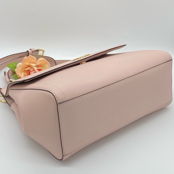 MICHAEL KORS TALIA LARGE TH SATCHEL BLOSSOM - Picture 6 of 16